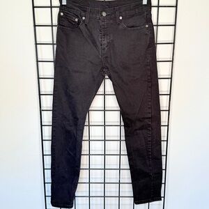 Levi's 512 Men's Black Slim-tapered Jeans